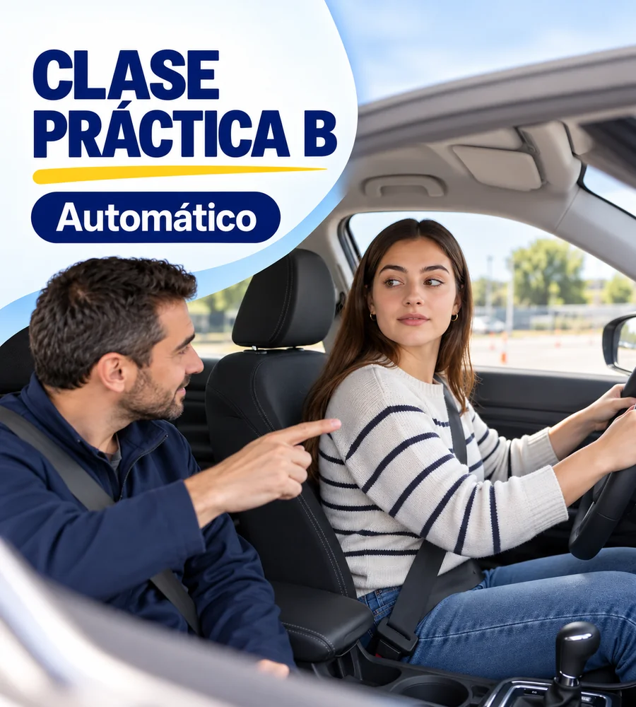 Permiso B automático  | Clase práctica